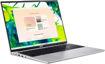 Acer Swift Lite 16 SFL16-31P-37FU, Light Silver, Core 3 N355, 8GB RAM, 512GB SSD