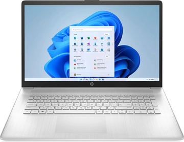 HP 17-cp2537ng, Natural Silver, Ryzen 3 7320U, 8GB RAM, 512GB SSD