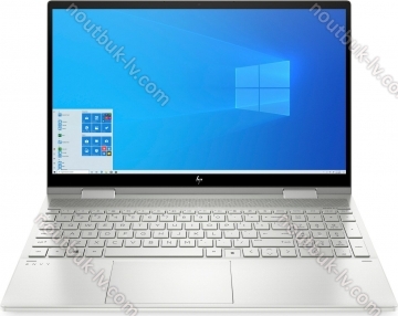 HP Envy x360 Convertible 15-ed0007na Natural Silver, Core i7-1065G7, 16GB RAM, 512GB SSD