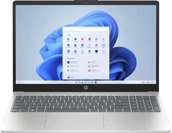 HP Laptop 15-fd0611ng, Natural Silver, N100, 4GB RAM, 128GB Flash