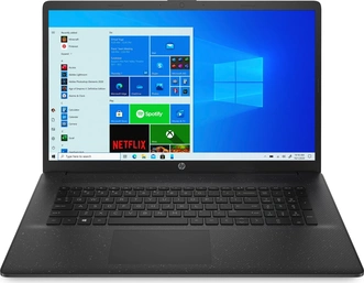 HP Laptop 17-cn0222ng, Jet Black, Celeron N4120, 8GB RAM, 256GB SSD