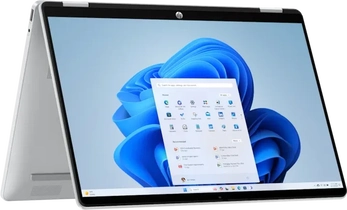 HP OmniBook 5 Flip 14-fp0770ng, Glacier Silver, Core 7 150U, 16GB RAM, 1TB SSD