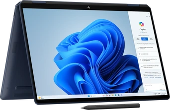 HP OmniBook Ultra Flip 14-fh0172ng, Atmospheric Blue, Core Ultra 7 256V, 16GB RAM, 2TB SSD