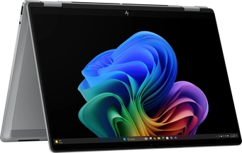 HP OmniBook X FlipNGAI 14-fm0173ng, Meteor Silver, Core Ultra 7 256V, 16GB RAM, 512GB SSD