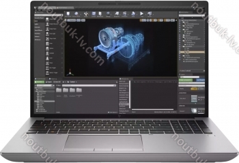 HP ZBook Fury 16 G10 grau, Core i7-13700HX, 16GB RAM, 512GB SSD, RTX 2000 Ada Generation