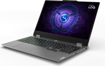 Lenovo LOQ 15IAX9, Luna Grey, Core i5-12450HX, 16GB RAM, 512GB SSD, GeForce RTX 2050