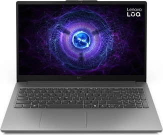 Lenovo LOQ 15IAX9E, Luna Grey, Core i5-12450HX, 16GB RAM, 512GB SSD, GeForce RTX 2050, EN