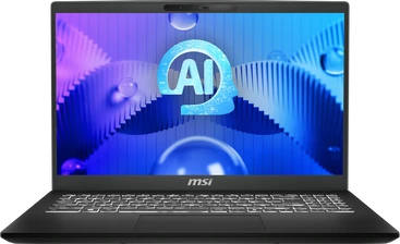 MSI Modern 15 H AI C1MOG-242, Classic Black, Core Ultra 7 155H, 16GB RAM, 512GB SSD