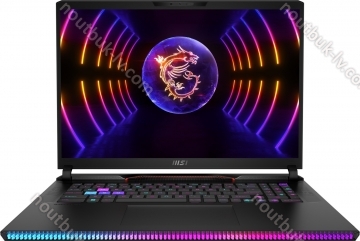 MSI Raider GE78 HX 13VG-034 Core Black, Core i9-13980HX, 32GB RAM, 2TB SSD, GeForce RTX 4070