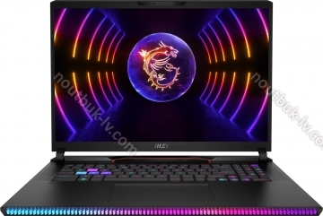 MSI Raider GE78 HX 13VG-041XES Core Black, Core i7-13700HX, 32GB RAM, 1TB SSD, GeForce RTX 4070