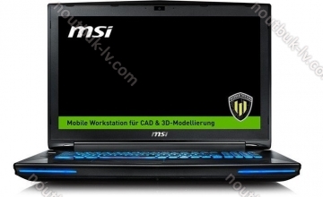 MSI WT72-6QK16H21, Core i7-6700HQ, 16GB RAM, 256GB SSD, 1TB HDD, Quadro M3000M