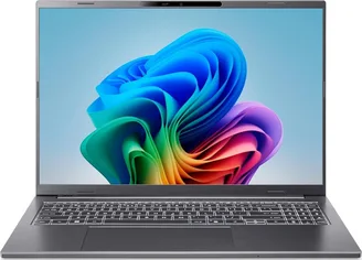 Acer Aspire 16 AI A16-11M-X4X3, Steel Gray, Snapdragon X - X1-26-100, 16GB RAM, 512GB SSD