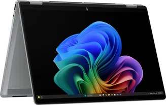 HP OmniBook X FlipNGAI 14-fm0075ng, Meteor Silver, Core Ultra 7 256V, 16GB RAM, 1TB SSD