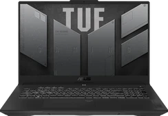 ASUS TUF Gaming A17 (2023) FA707NU-HX051W, Mecha Gray, Ryzen 5 7535HS, 16GB RAM, 512GB SSD, GeForce RTX 4050