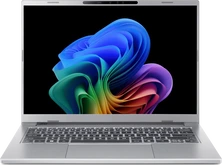 Acer Aspire 14 AI A14-53M-52FA, Pure Silver, Core Ultra 5 226V, 16GB RAM, 512GB SSD