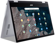 Acer Chromebook Spin 513 CP513-1H-S53J, Silver, Snapdragon 7c, 4GB RAM, 64GB Flash
