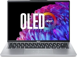 Acer Swift Go 14 OLED SFG14-73-73KU, Pure Silver, Core Ultra 7 155H, 16GB RAM, 1TB SSD