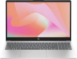 HP Laptop 15-fc0253ng, Natural Silver, Ryzen 5 7520U, 16GB RAM, 512GB SSD