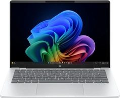 HP OmniBook 5 AI 14-he0754ng, Glacier Silver, Snapdragon X - X1-26-100, 16GB RAM, 512GB SSD