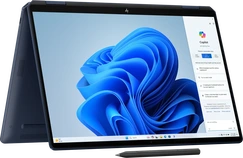 HP OmniBook Ultra Flip 14-fh0170ng, Atmospheric Blue, Core Ultra 7 256V, 16GB RAM, 512GB SSD