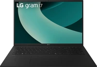 LG gram 17 (2025), Black, Core Ultra 7 256V, 16GB RAM, 1TB SSD