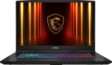 MSI Katana 17 HX B14WFK-234, Core Black, Core i7-14650HX, 16GB RAM, 1TB SSD, GeForce RTX 5060