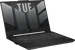 ASUS TUF Gaming F15 (2023) FX507ZI4-LP031, Mecha Gray, Core i7-12700H, 16GB RAM, 512GB SSD, GeForce RTX 4070
