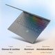 Acer Swift AI 14 SF14-11-X8MN, Steel Gray, Snapdragon X Plus - X1P-64-100, 16GB RAM, 1TB SSD