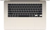Apple MacBook Air 15", Starlight, M4 - 10 Core CPU / 10 Core GPU, 24GB RAM, 512GB SSD [2025]