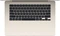 Apple MacBook Air 15", Starlight, M4 - 10 Core CPU / 10 Core GPU, 16GB RAM, 256GB SSD [2025]