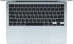 Apple MacBook Air 13", Sky Blue, M4 - 10 Core CPU / 10 Core GPU, 32GB RAM, 256GB SSD