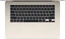Apple MacBook Air 15", Starlight, M4 - 10 Core CPU / 10 Core GPU, 24GB RAM, 256GB SSD