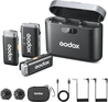 Godox WEC 2.4GHz wireless microphone System Kit2