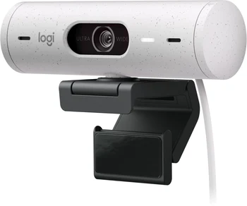 Logitech BRIO 500, grey/white