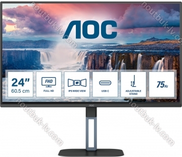 AOC 24V5C/BK, 23.8"