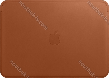 Apple MacBook 12 leather sleeve, Saddle Brown