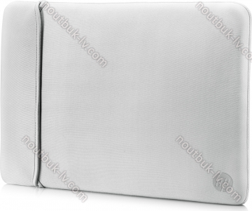 HP 14" Neoprene Reversible sleeve, black/silver