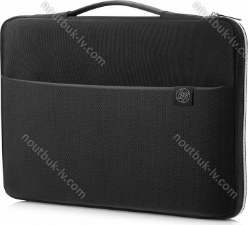 HP 15.6" Carry sleeve notebook cover, black/silver
