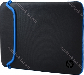 HP 15.6" Neoprene Reversible sleeve, black/blue
