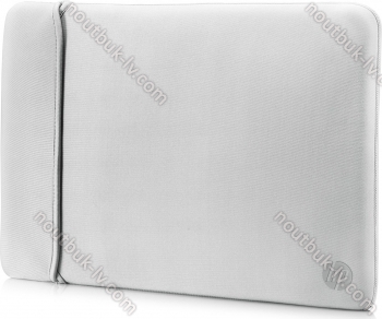 HP 15.6" Neoprene Reversible sleeve, black/silver 