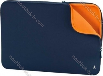 Hama 13.3" notebook-sleeve Neoprene, blue/orange