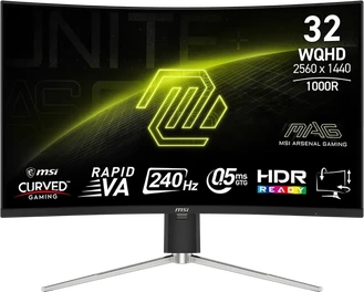 MSI MAG 325CQRXF E2, 31.5"