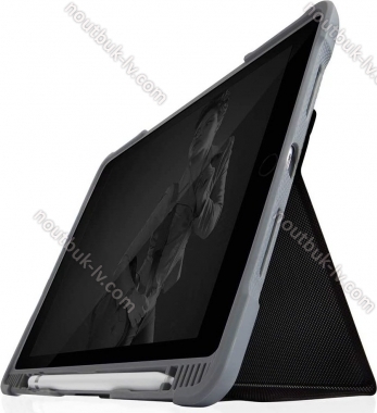 STM Dux Plus Duo black/transparent, iPad 10.2" 7th/8th/9th gen