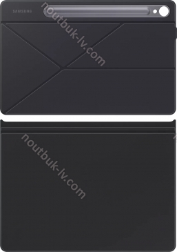 Samsung EF-BX710 Smart Book Cover for Galaxy Tab S9, Black