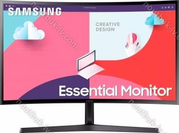Samsung Essential monitor S3 S36C (pedestal straight), 24"