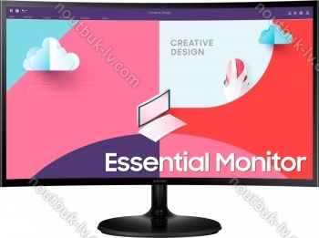 Samsung Essential monitor S3 S36C (pedestal circular), 24"