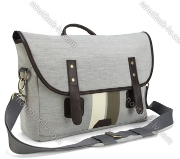 Targus Gibson 15.6" messenger bag grey/brown