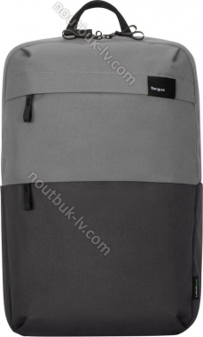 Targus Sagano EcoSmart 16" notebook travel-backpack, black/grey