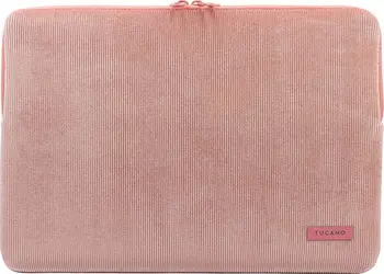 Tucano Velluto sleeve for MacBook 16" pink