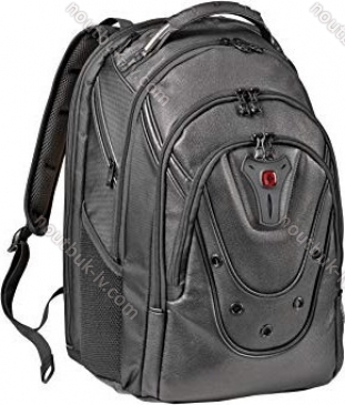 Wenger 17.3" Ibex Leather backpack black
